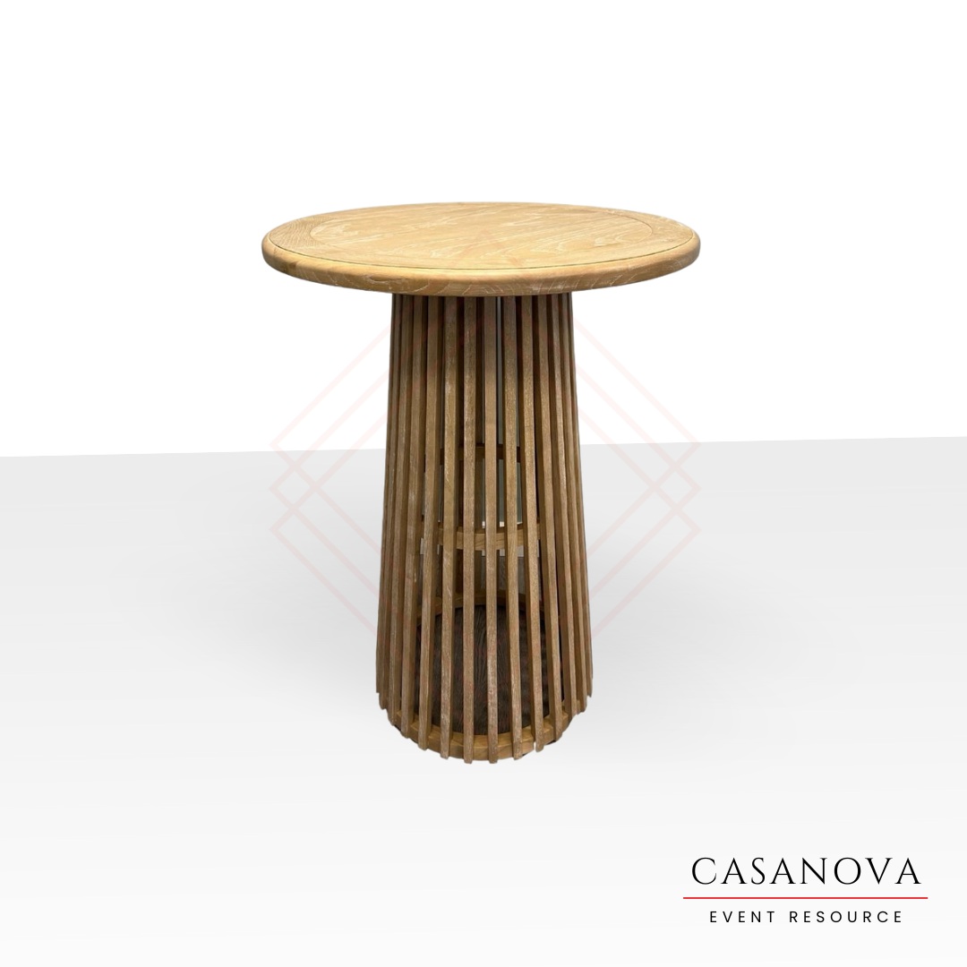 30" Sunray Cocktail Table, Natural