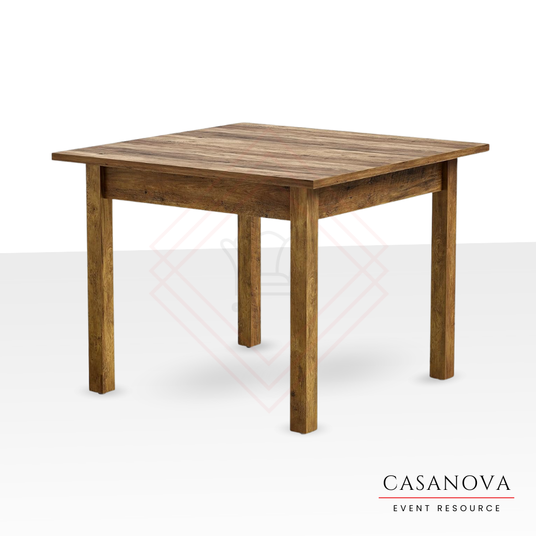 39" Square Farm Table